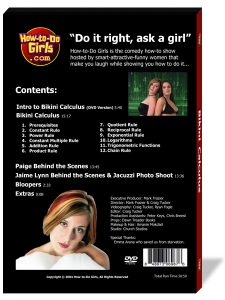 Bikini Calculus DVD Back